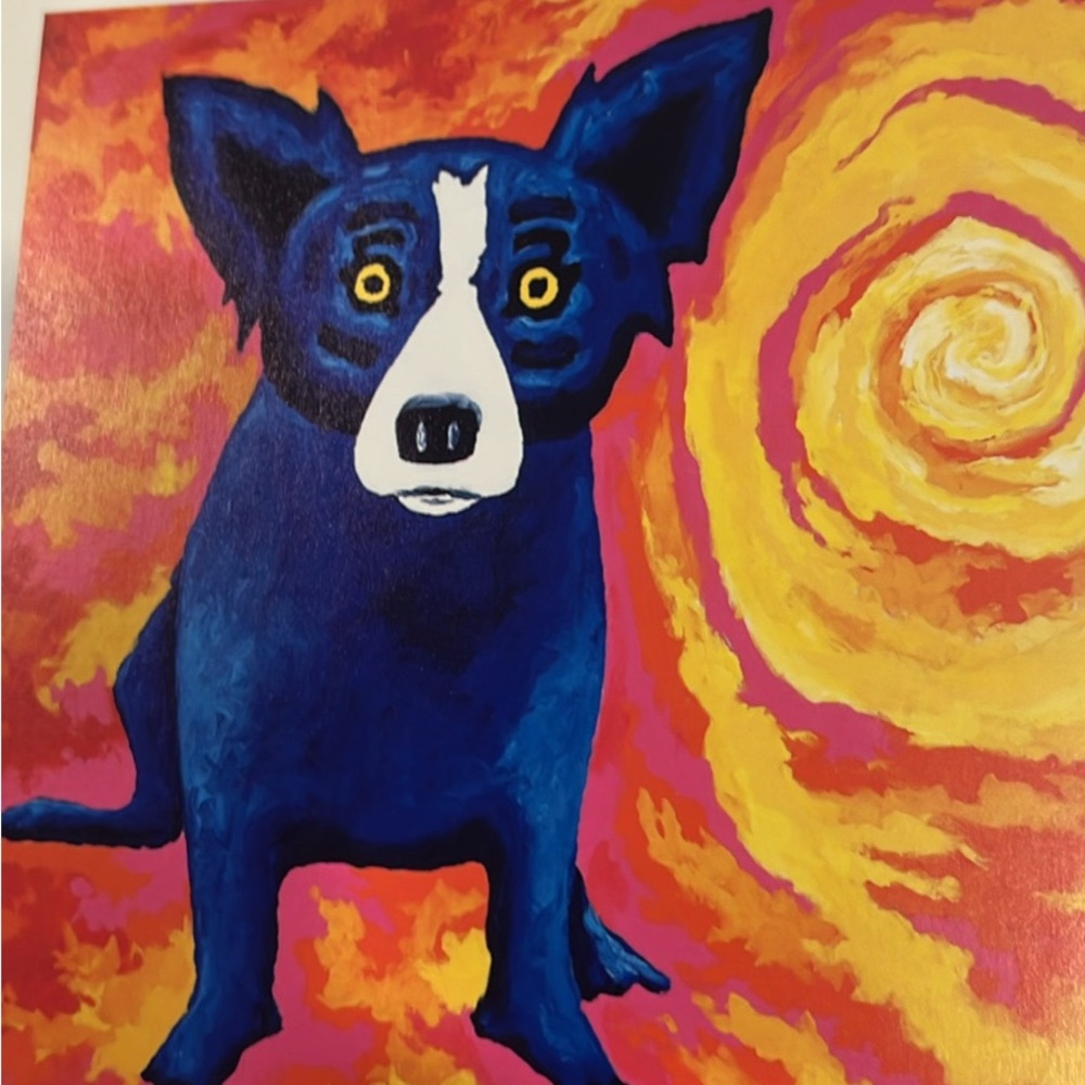 Blue Dog Love book George Rodrigue - Picture 8 of 13